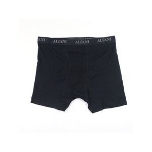 ALFATECH BY ALFANI Intimates Black Mesh Quick-Dry Boxer Brief Underwear S